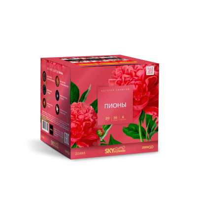 Пионы Салют купить в Кирове Кировской области | kirovkirovskaya.salutsklad.ru
