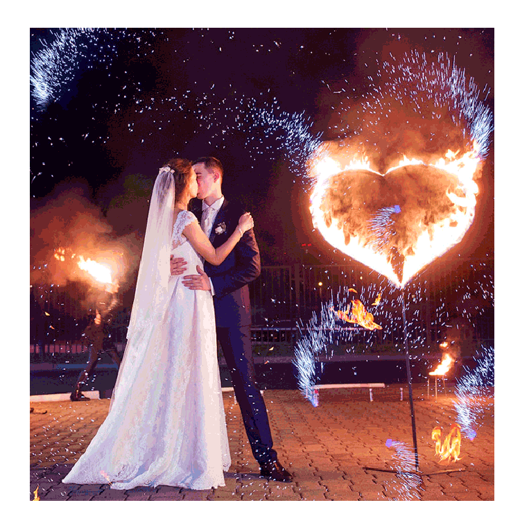 Организация пиротехнического шоу на свадьбу  Киров Кировская обл. | kirovkirovskaya.salutsklad.ru