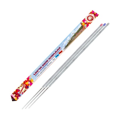 Триколор 400 мм. Бенгальские огни цветные купить в Кирове Кировской области | kirovkirovskaya.salutsklad.ru