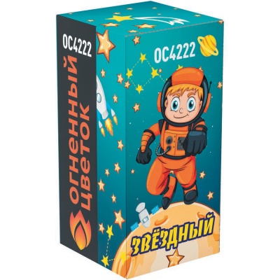 Звездный Пиротехнический фонтан купить в Кирове Кировской области | kirovkirovskaya.salutsklad.ru